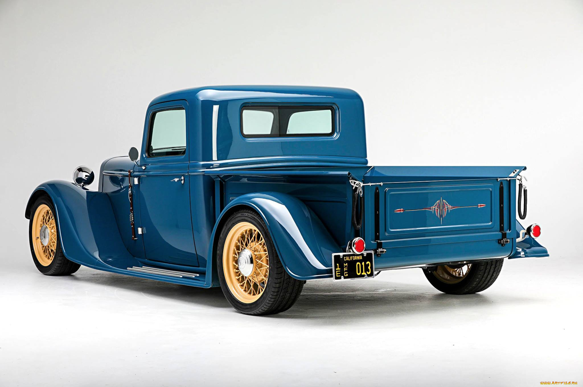 , custom pick-up, ford